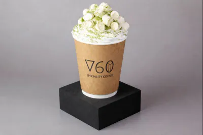 Matcha hot Chocolate.
